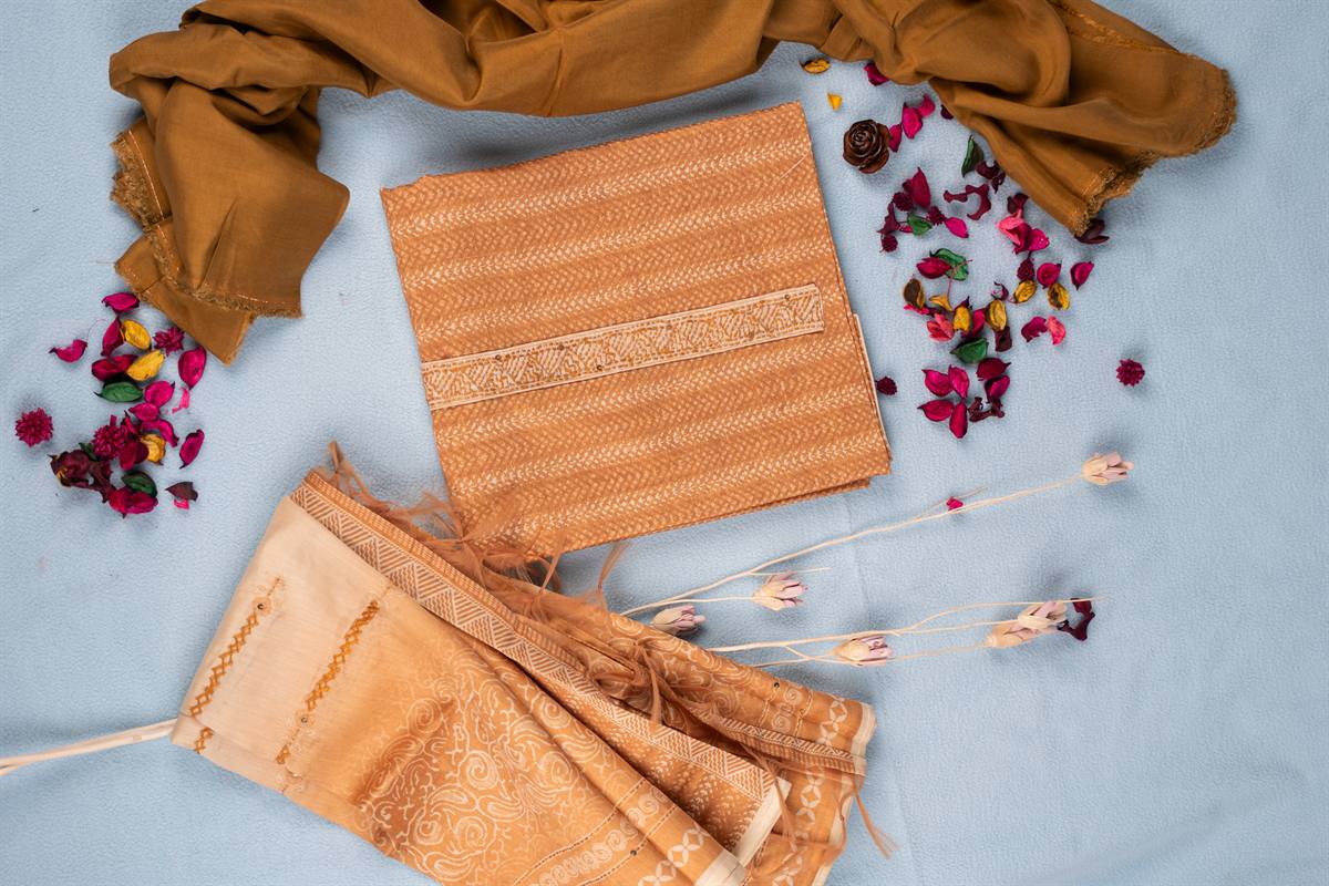 Mustard Woven Border