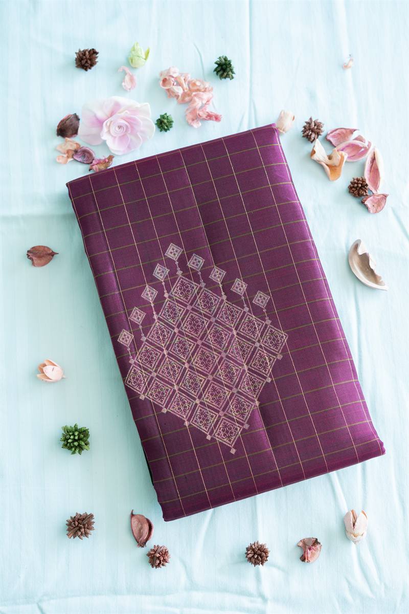 Aubergine Diamond Medallion