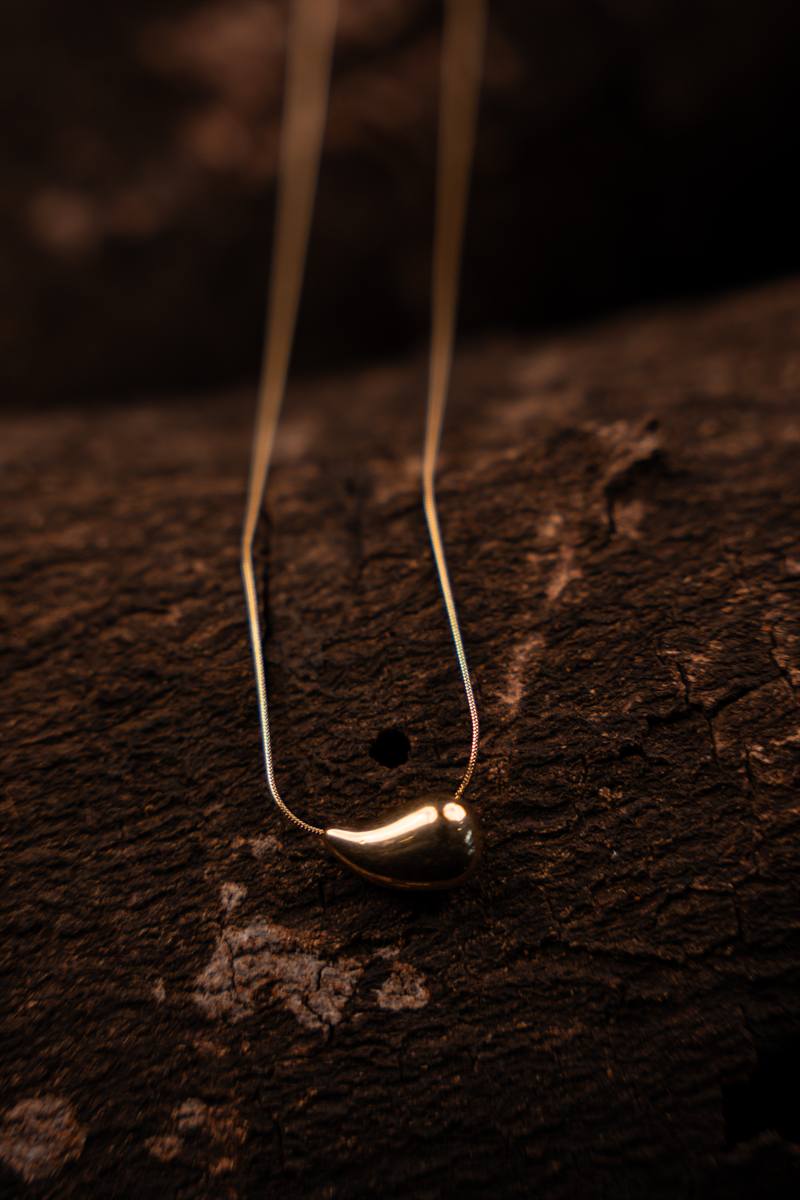 Gold Drop Pendant