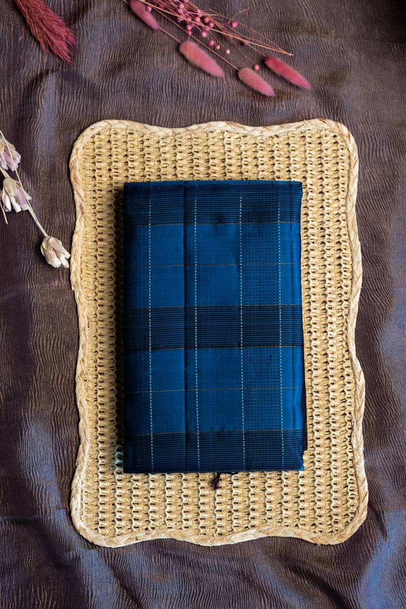 Indigo Check
