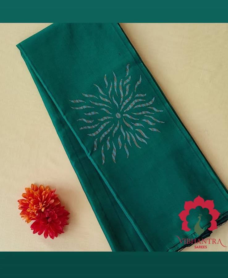 Emerald Zari Banarasi Saree